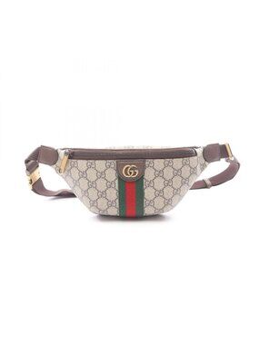 Gucci Waist Bag Ophidia GG Supreme Beige Canvas Leather